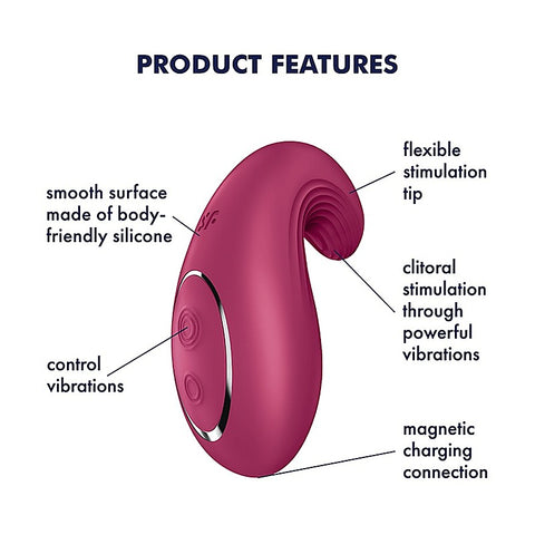 Dipping Delight 12 Functions Layon Clitoral Massager
