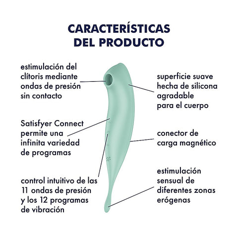 Twirling Pro+ App Controlled G Spot Massager by Satisfyer