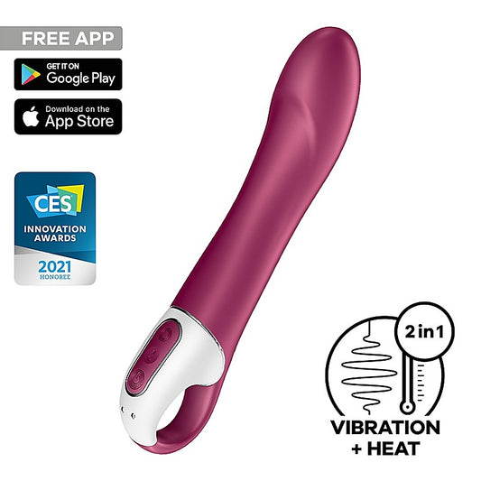 Big Heat App Connected Intense G Spot Massager by Satisfyer
