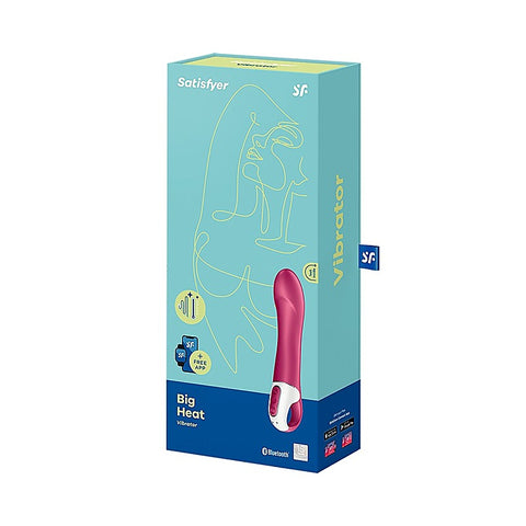 Big Heat App Connected Intense G Spot Massager by Satisfyer