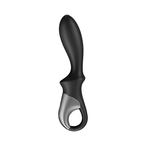 Heat Climax Warming Anal Vibrator Black by Satisfyer