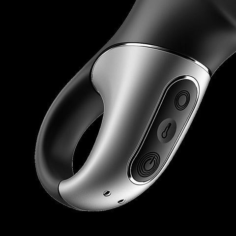 Heat Climax Warming Anal Vibrator Black by Satisfyer