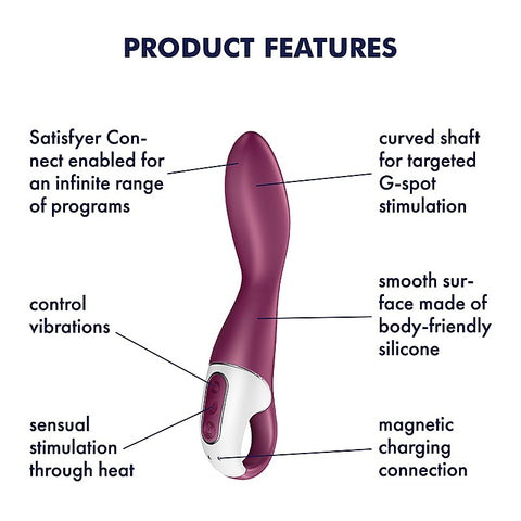Heated Thrill Sensual G Spot Stimulator by Satisfyer