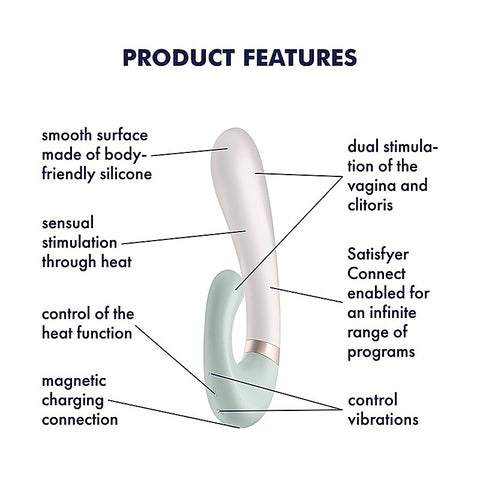 Heat Wave App Connected Multi Functions G Spot Vibrator