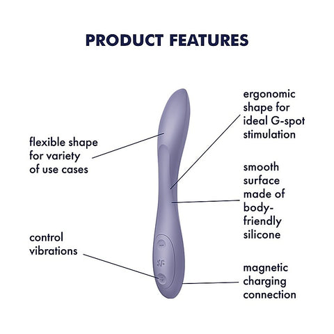 Flex 2 Bendable G Spot Vibrator by Satisfyer