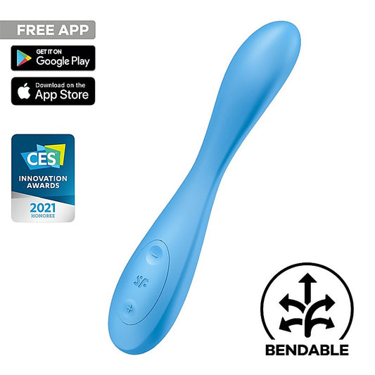 G Spot Flex 4 App Controlled Vibrator by Satisfyer