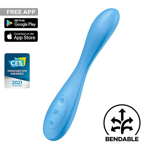 G Spot Flex 4 App Controlled Vibrator by Satisfyer