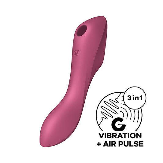 Curvy Trinity 3 Waterproof Silicone Clitoral Massager