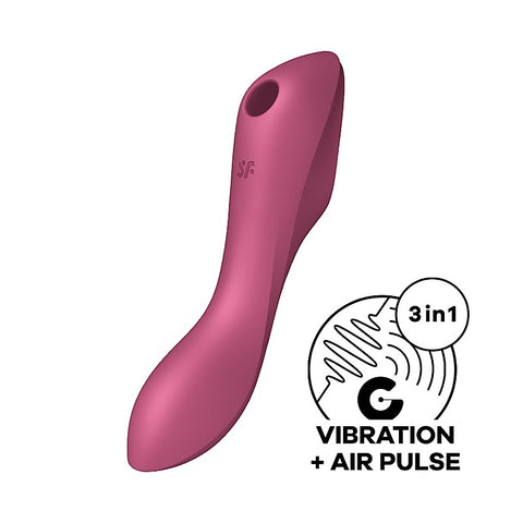 Curvy Trinity 3 Waterproof Silicone Clitoral Massager