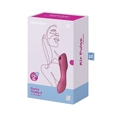Curvy Trinity 3 Waterproof Silicone Clitoral Massager