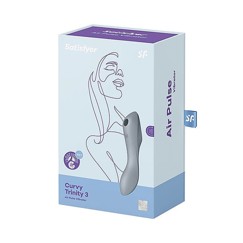 Curvy Trinity 3 Waterproof Silicone Clitoral Massager