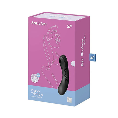 Curvy Trinity 4 Air Pulse Vibrating G Spot Massager