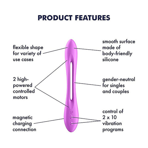 Elastic Joy Silicone G Spot Massager by Satisfyer