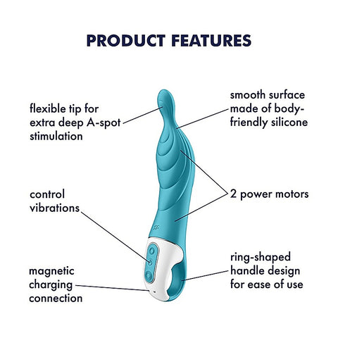 A-Mazing 2 Multi Functions Silicone A Spot Massager