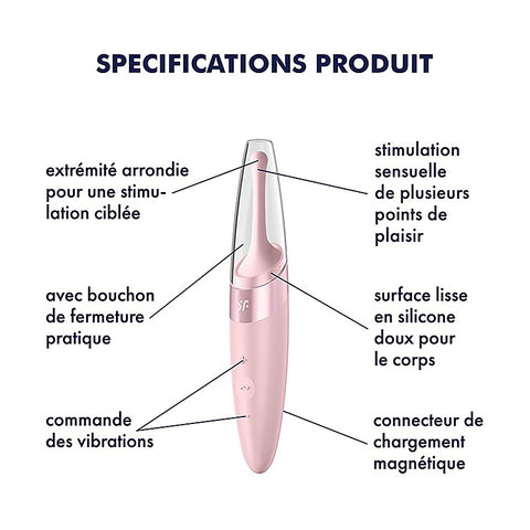 Twirling Delight 40 Functions Clitoral Massager by Satisfyer