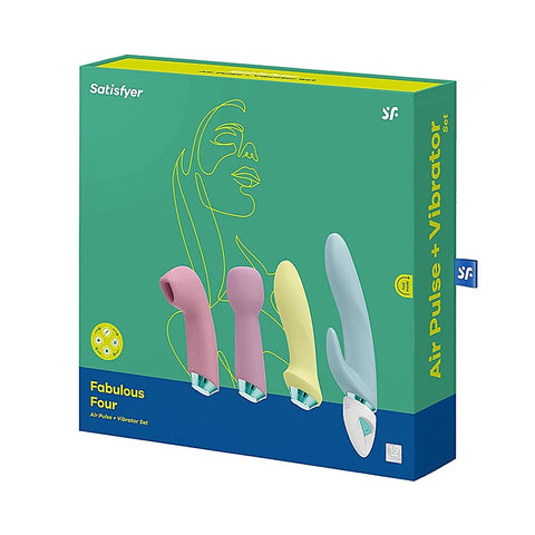 Fabulous Four Ultimate Multi Functions Air Pulse Massager