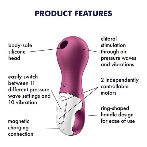 Lucky Libra Air Pulse Clitoral Stimulator by Satisfyer