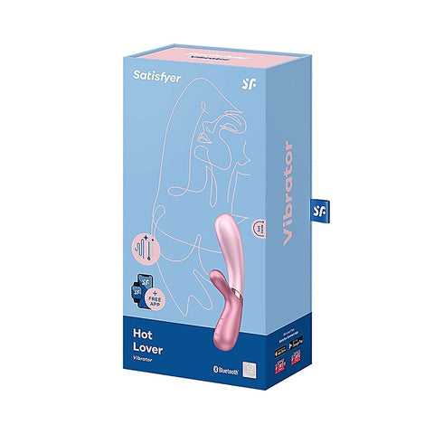 Hot Lover Rabbit Clitoral and G Spot Massager by Satisfyer