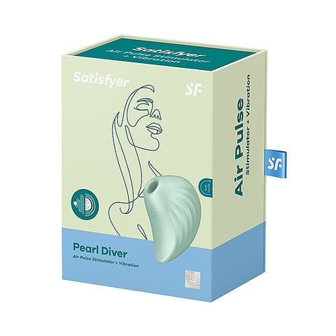 Pearl Diver Lay-on Air Pulse Clitoral Stimulator