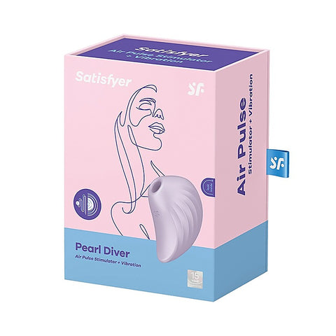 Pearl Diver Lay-on Air Pulse Clitoral Stimulator