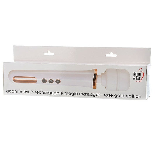 Rechargeable Magic Massager Rose Gold by Adam & Eve