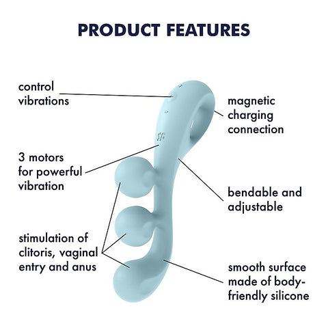 Tri Ball 2 Multi Functions Personal Massager by Satisfyer