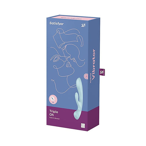 Triple Oh Massager and Rabbit Vibrator by Satisfyer