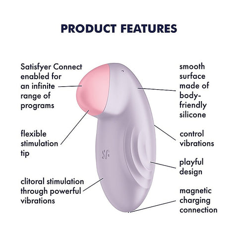 Tropical Tip Layon Multi Functions Clitoral Vibrator