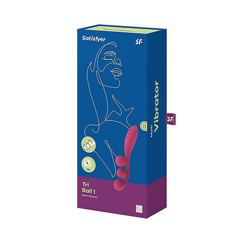 Tri Ball 1 Silicone Multi Vibrator by Satisfyer