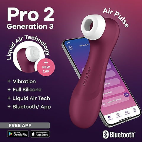 Pro 2 Generation 3 Clitoral Massager by Satisfyer