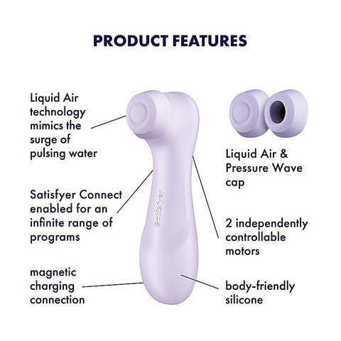 Pro 2 Generation 3 Clitoral Massager by Satisfyer