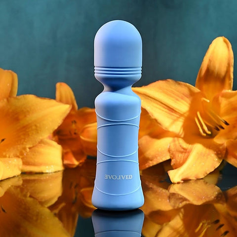 Out Of The Blue Mini Massager by Evolved