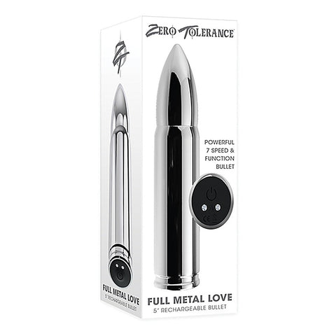 Zero Tolerance Full Metal Love Vibrating Bullet by Evolved