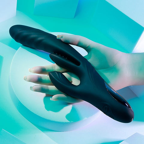 Playboy Pleasure Rapid Rabbit Silicone Vibrator by Evolved