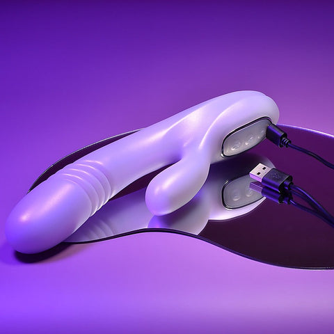 Playboy Pleasure Bumping Bunny Thrusting Rabbit Vibrator