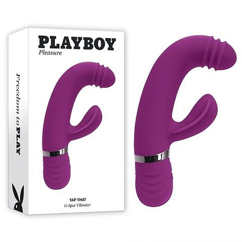 Playboy Pleasure TAP THAT Rabbit Vibrator by Evolved