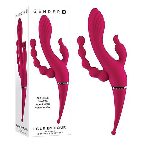 FOUR BY FOUR Rose Vibrator by Evolved