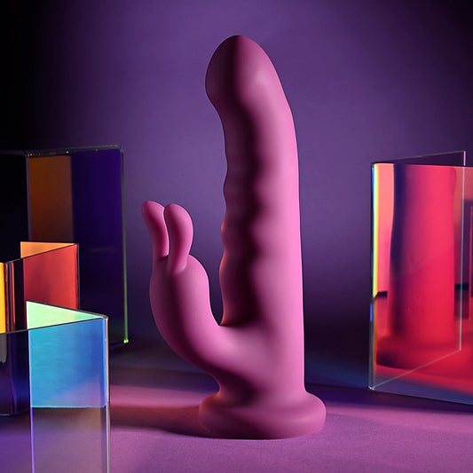 Playboy Pleasure FLUFFLE G-Spot Rabbit Vibrator by Evolved