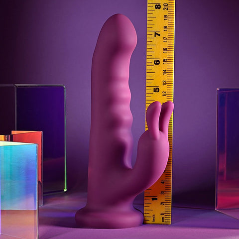 Playboy Pleasure FLUFFLE G-Spot Rabbit Vibrator by Evolved