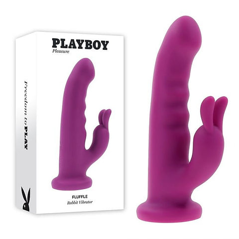Playboy Pleasure FLUFFLE G-Spot Rabbit Vibrator by Evolved
