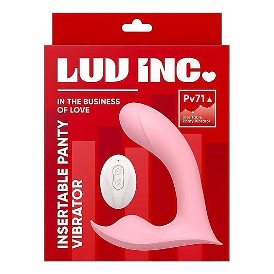 Luv Inc PV71 Rechargeable Pleasure Vibrator by VVOLE LLC