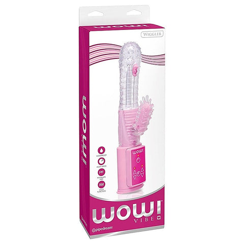WOW! Wiggler Dual Stimulation Rabbit Vibrator by Pipedream