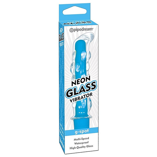 Neon Glass Multi Speed G-Spot Vibrator by Pipedream Products