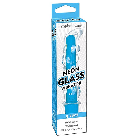 Neon Glass Multi Speed G-Spot Vibrator by Pipedream Products