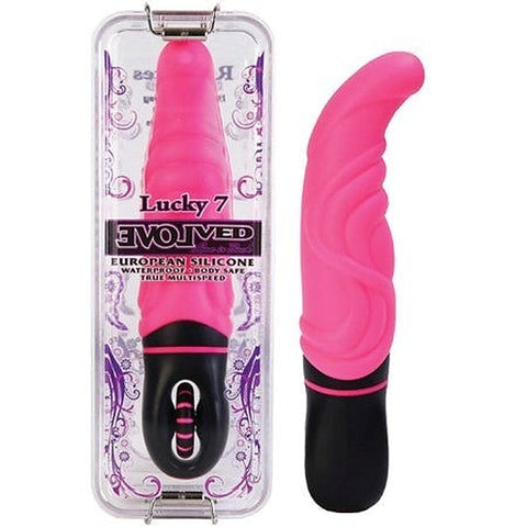 Silicone Roulette Lucky 7 Pink by Evolved