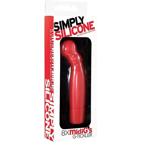 Simply Silicone 8X Midi Gs G-Tickler by Icon Brands