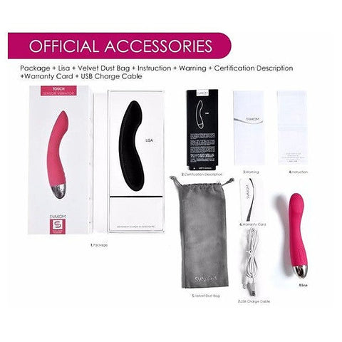 Lisa Touch Sensor G Spot Vibrator by Svakom