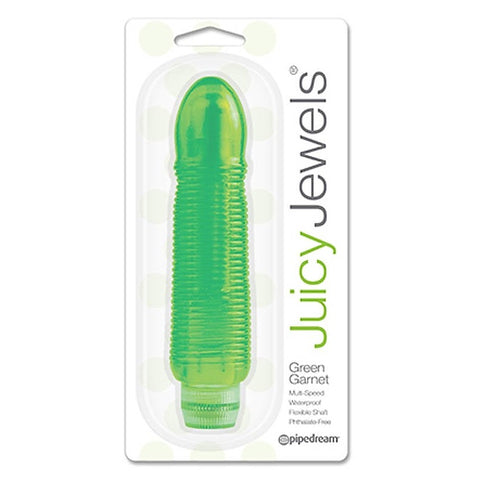 Juicy Jewels Green Garnet Bullet Vibrator by Pipedream