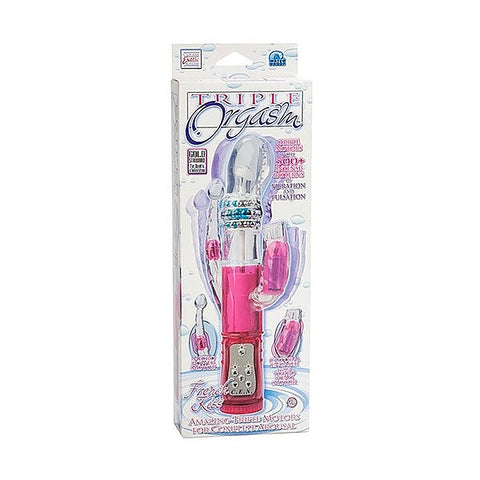 Triple Orgasm French Kiss Rabbit Vibrator by CalExotics