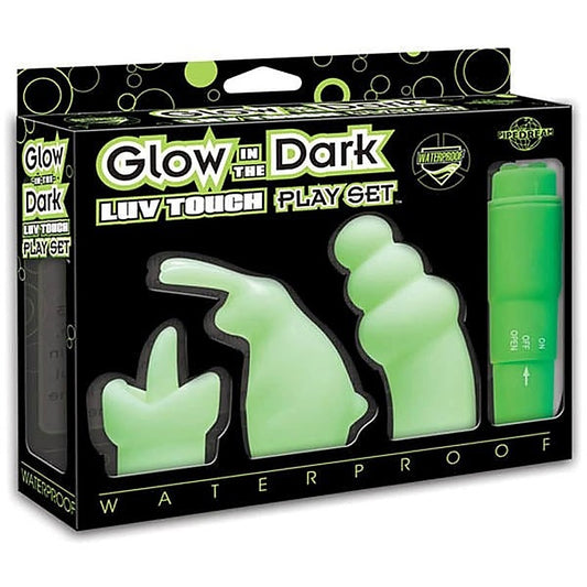 Glow In The Dark Luv Touch Play Sex Toy Set by Pipedream